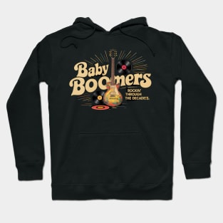 "Groovy Melodies: Baby Boomers' Musical Saga" Hoodie